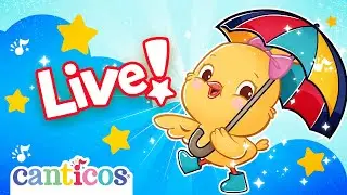 LIVE ⚓🌊Little Sailor🚌Wheels on the Bus🌈Nursery Rhymes & Kids Songs | Canticos