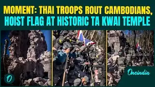 Thailand-Cambodia War BREAKING: Thai Soldiers Reclaim Historic Ta Kwai Temple from Cambodia on CAM