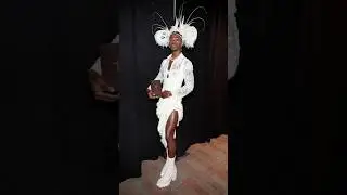 Model Vs Lil NasX 🔥 #palomospain #vmas #vmas2023 #fashion #style #celebrityfashion #redcarpet