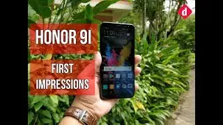 Honor 9i First Impressions | Digit.in