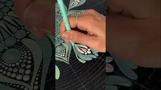 40” Mandala WIP ✨
