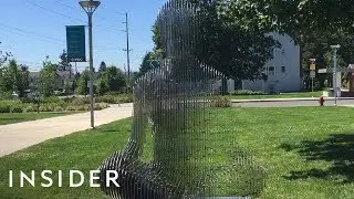 Sculptures Disappear Into Thin Air