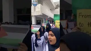 Free free Palestine 🇵🇸  by international school of Cordoba BHALWAL 