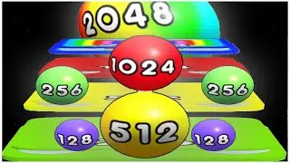 Epic Ball Run 3D Ball Run Merge 2048 - Gameplay Walkthrough - Levels 95-107