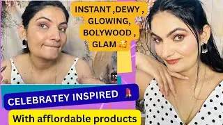 Easy Instant Dewy Glowy Makeup Look | Step by Step full Tutorial in Hindi 2025 | #easymakeup