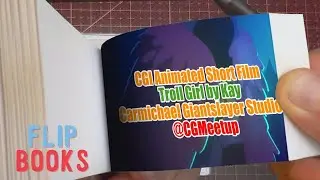 Flip Book | CGI Animated Short Film： &rdquo;Troll Girl&rdquo; by Kay Carmichael， Giantslayer Studios -  @CGMeet