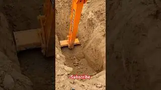 Earthwork with Mini Excavator Machine #hitachi #video #excavator #machine #construction #2025