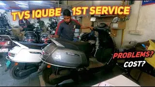 New 2024 Tvs Iqube Electric 1st Service After 4000 Kms