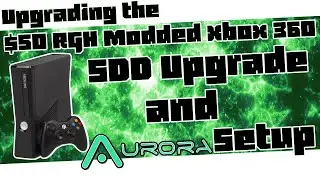 Обновление жесткого диска/SSD для Xbox 360 через JTAG/RGH и настройка Aurora // Модернизация RGH 360 за 50 долларов!