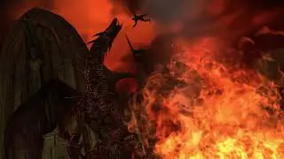 Dragon Age  Origins Meet the Archdemon on the Top of Fort Drakon