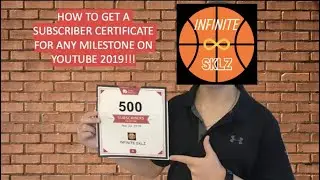 HOW TO GET A SUBSCRIBER PLAY BUTTON/CERTIFICATE FOR ANY MILESTONE ON YOUTUBE 2019!!!