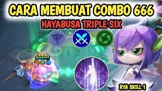 HAYABUSA COMBO 666 TERLALU KUAT | CARA BERMAIN RYA SKILL 1 MAGIC CHESS