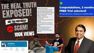 Jio Scam || Free Jio Airfiber || Jio Exposed || Jio Employee behaviour  || 2 months free Jio Home