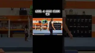 Level 4 USAG Floor #foryou#yt#usag#gymnast#gymnasticsfloorroutine#reels#viral#training