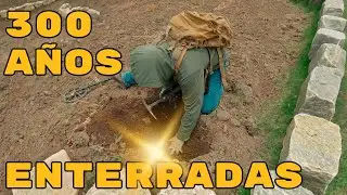 La PLATA permaneció ENTERRDA  hasta que la RECUPERE con mi DETECTOR de metales, Metales del Pasado