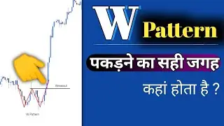 Double bottom chart Pattern | पकड़ने का सही जगह कहां होता है | For beginner |