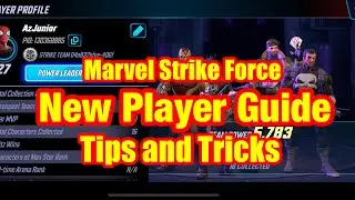 Marvel Strike Force Beginners Guide for New Players 2026 | Tips and Tricks  Day One | Msf - F2P