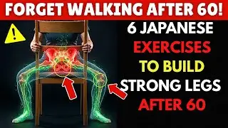 6 Japanese Exercises to Build STRONG Legs After 60 (Senior Health Tips)