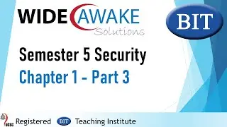 BIT SEM5 - Information Systems Security - Chapter 1 Part 3