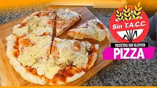 PIZZA SIN TACC (Sin gluten) bien FACIL y RICA