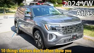 2024 Volkswagen Atlas Grey | Base model Comfortline SE Tech Trim Features