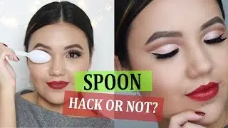 SPOON CUT CREASE TUTORIAL | HACK OR NOT?