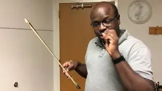 Cello Bow Hold at the Balance Point