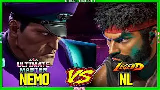 SF6 Nemo (M.Bison) VS NL (Ryu)💥Messatsu!💥スト6💥Street fighter 6