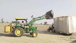 Trolly Loading with Loader । loader video। Bp tull 