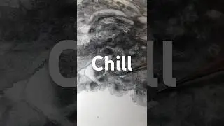 Chill - Abstract Art Details - Graphite Art Process