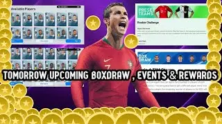 TOMORROW BOX DRAW & EVENTS , CLUB SELECTIONS FEATURED PLAYERS PES 2020 MOBILE  FULL DETAILS 6 JULY