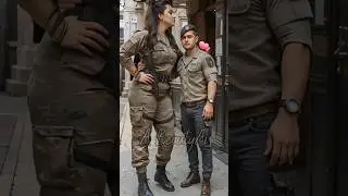 Military couples he hit big. #military #usmilitary #fogi #militarycouple #kissing #tallgirl #mili