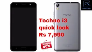 Tecno i3 quick look| Is this cheapest 4G Volte phone??