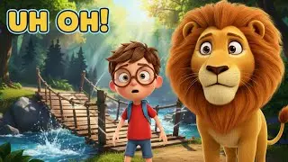 Uh Oh! A Water Race Begins 🦁💦 | Lion Adventure