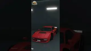 Grotti LSCM Cheetah Classic Customization (Ferrari Testarossa) - GTA 5 Online #shorts