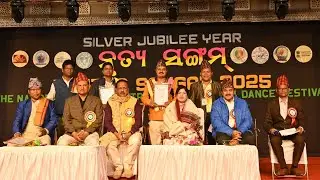 Silver Jubilee Nritya sangam 2025. International Art workshop  kalahandi india || Bk ART Galllery 