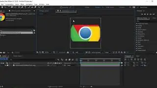 After Effect logo animation - Card wipe - 3d pixel storm logo animation