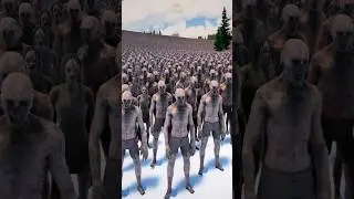 1000 Soldiers trapped against 1,000,000 Zombies ! 😱