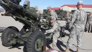 First Army female 13B cannoneer at AIT