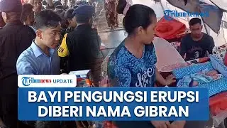 Bayi Gibran Lahir Jelang Kunjungan Wapres ke Posko Pengungsian Erupsi Gunung Lewotobi Laki-laki