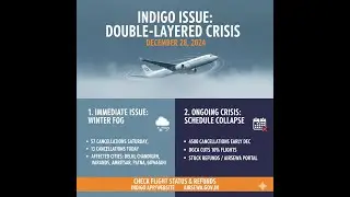 Indigo Flight Delay Reason 2025? Full Video #indigo #indigoairlines  #flightcancelled  #aviationnews
