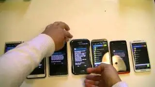 Samsung Galaxy Note 4 vs HTC M8 vs Droid Turbo vs S5 vs HTC Max vs Moto x Benchmarks