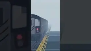 R188 7 train Leaving Bedford