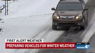How to prepare your car for a winter storm
