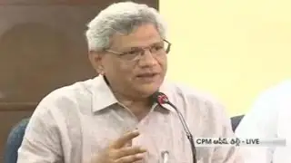 CPM Leader Sitaram Yechury Speech || Support YSRCP 'Save Democracy'