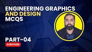 Engineering Graphics & Design MCQs &ndash; Part 4 | Civil & Mechanical Exam MCQs | SSC JE, UPSC, FPSC, PE