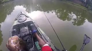 Kayak Bass Fishing With The Best Hooks ever!!!! Trapper tackle hooks