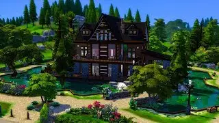 The Sims 4 || Speed Build || Windenburg Lakehouse