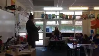 David Mowat MP sharing his views on education with y6