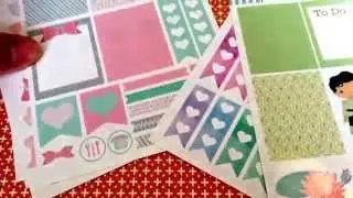 Planner stickers from etsy: haul and review of Two Lil Bees Co